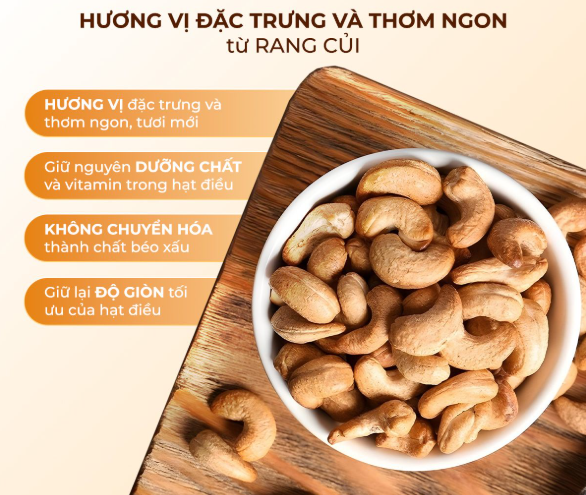 Tại sao hạt điều Bình Phước ngon